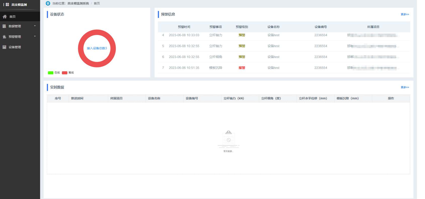 陜西知行華智：智慧工地高支模監(jiān)測系統解決方案
