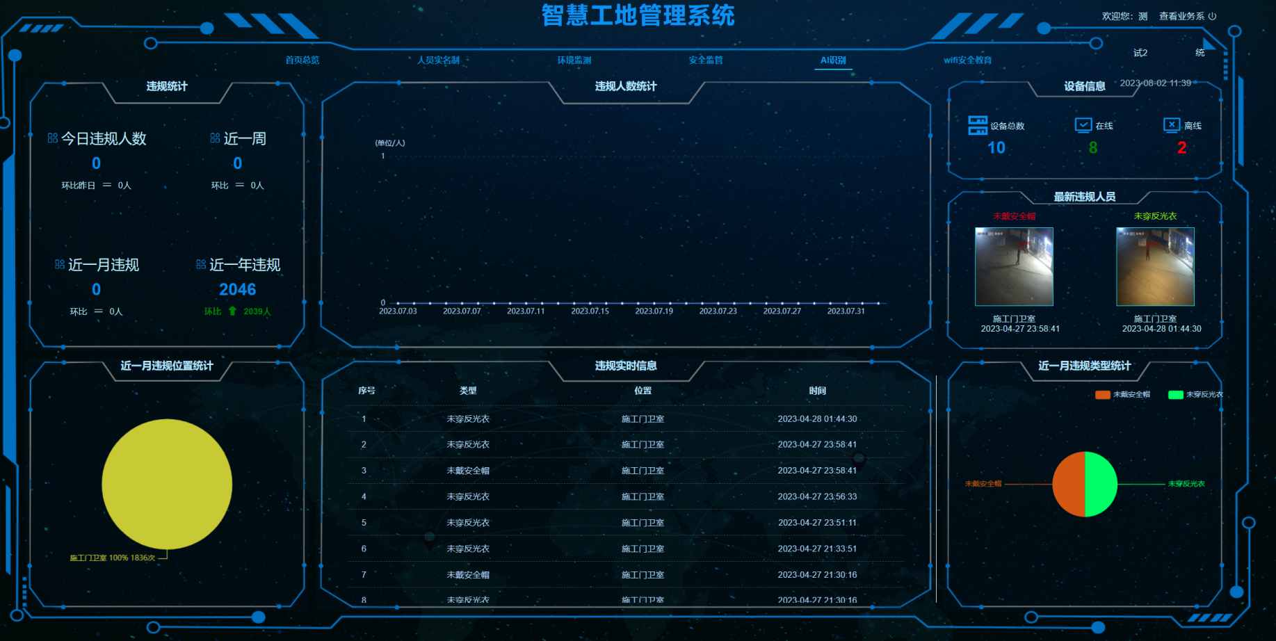 智慧工地人臉識別系統(tǒng)：提升工地安全管理的新利器！